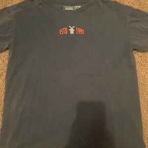 Dutch Bros Blue T-Shirt with Red Accents